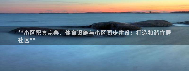 意昂3新能源：**小区配套完善，体育设施与小区同步建