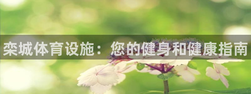栾城体育设施：您的健身和健康指南
