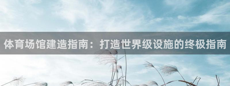 意昂体育3平台是正规平台吗知乎：体育场馆建造指南：打