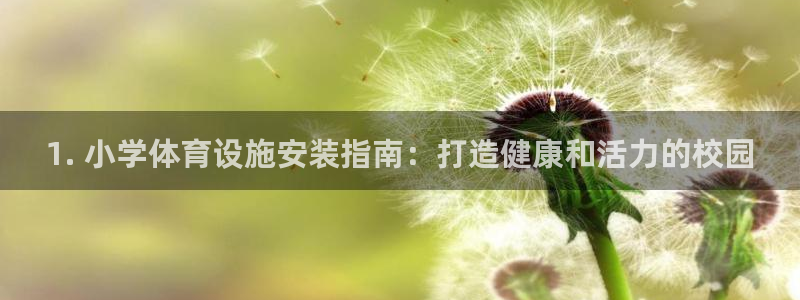 意昂体育3联系电话：1. 小学体育设施安装指南：打造