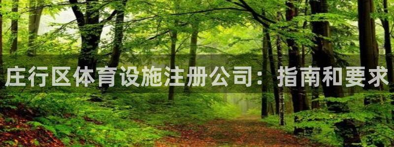 意昂3官方：庄行区体育设施注册公司：指南和要求