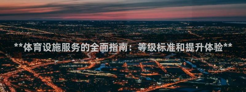 意昂3集团logo：**体育设施服务的全面指南：等级