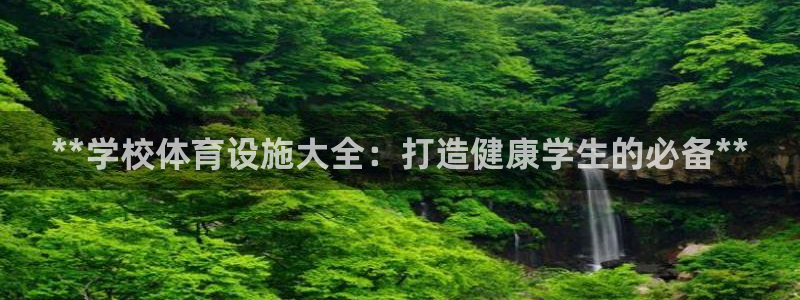 意昂集团官网：**学校体育设施大全：打造健康学生的必