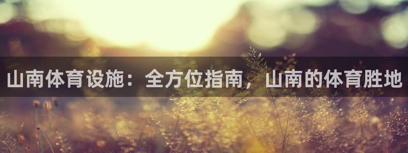 意昂3娱乐代理怎么样：山南体育设施：全方位指南，山南