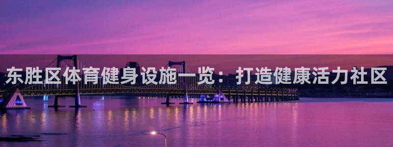 意昂体育3：东胜区体育健身设施一览：打造健康活力社区