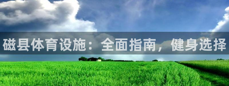 意昂3五金厂：磁县体育设施：全面指南，健身选择