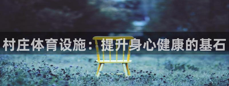 海南意昂体育3：村庄体育设施：提升身心健康的基石