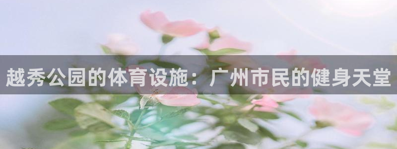 意昂体育3开户：越秀公园的体育设施：广州市民的健身天