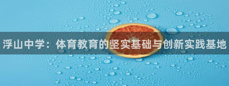 意昂体育3联系电话：浮山中学：体育教育的坚实基础与创